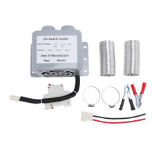 2 Loch Autoheizung DC 12V 800W Windschutzscheiben Entfroster Set mit Heizung und Entfeuchter für LKW, PKW und Taxi, Winter, geräuscharm