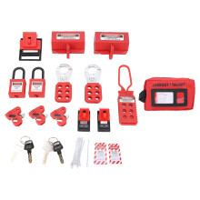BD ZT1 KIT2 Lockout Tagout Kit Elektrisches Sicherheits Lockout Kit für pneumatische und mechanische Anwendungen