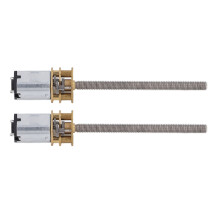 Stück Gleichstrom Getriebemotoren, 1000 U/min, M4 x 55 mm, rotes Kupfer, Mikro Elektromotoren mit Untersetzungsgetriebe für Hebezeuge, 6 V