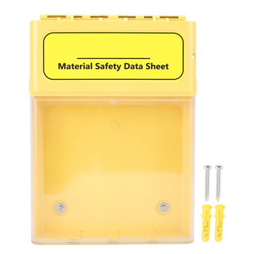 Visual Document Storage Box Dust and Water Poof MSDS Magnetic Industrial Document File Box