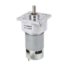 DC24V Selbsthemmender Schneckengetriebemotor, Messingspule, CW/CCW, Hochdrehmoment Reduktionsmotor, 3,8 A, 200 U/min, 4,8 kg/m²