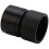 McAlpine McAlpine Black Brass Compression Straight Connector - ABS32/35G-BMB 1