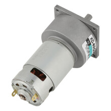35W Mikro Gleichstrom Metallgetriebemotor, Drehzahl einstellbar, CW/CCW (24V 15rpm)