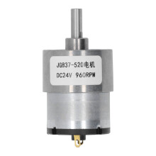 Gleichstrom Untersetzungsmotor, 960 U/min, hohes Drehmoment, geräuscharm, Mikro Untersetzungsgetriebemotor mit Hall Encoder, 24 V DC