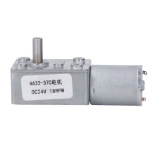 Gleichstrom Getriebemotor, Rechts /Linkslauf, selbsthemmend, Drehzahlreduzierung, Turbinen Schneckengetriebemotor, 24 V DC, 18 U/min
