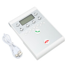 Drahtloses Gegensprechanlagen Telefon mit Vollduplex Ruftastensystem, Freisprecheinrichtung, Netzwerkpager und USB Kabel