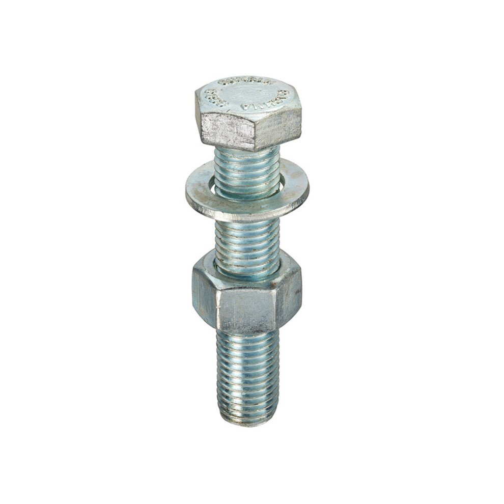 Unifix Ce Marked Assembled Iso 4017 8.8 Bzp Set M16 X 60 - Box Of 100 5014196258003