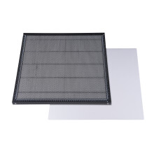 Wabenförmige Laserschneidplatte 460 x 460 mm aus Aluminiumlegierung für die meisten Lasergravurmaschinen und Zubehör