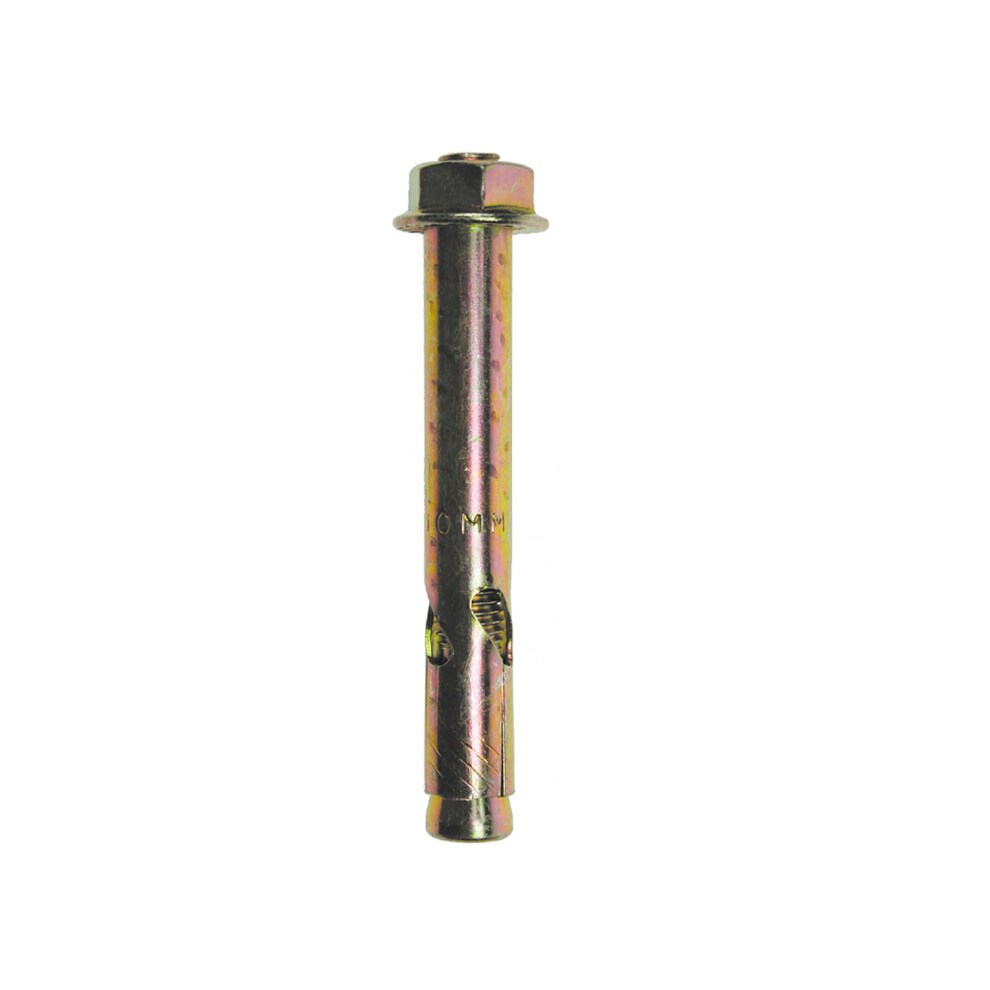 Jcp Fixings Sleeve Anchors Hexagon Nut Zyp 12Mm/M10 X 75 - Box Of 50 5014196002873