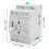 Double Power Automatic Transfer Switch DIN Rail ATS Mini Generator Changeover Switch 32A 5
