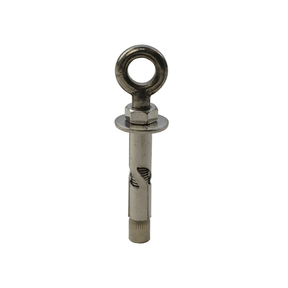 Jcp Fixings A2-304 St/St Eye Bolt Sleeve Anchors 10Mm/M8 X 60 - Box Of 50 5014196419275