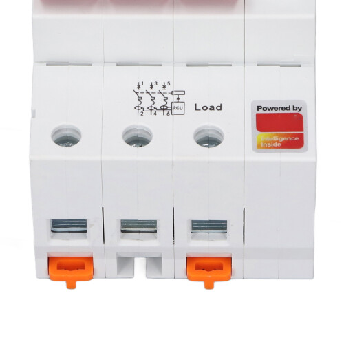 Smart Circuit Breaker for Zigbee 3 Pole 63A Metering Circuit Breaker with Timer Switch Mobile APP Remote Control AC400V 2