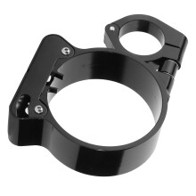 Black Aluminum Speedometer Bracket 3.56in/90.5mm