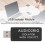 AUDIO2RIG USB Sound Card Connector Isolator 3.5mm 4PIN USB Isolation Module for Wins 4