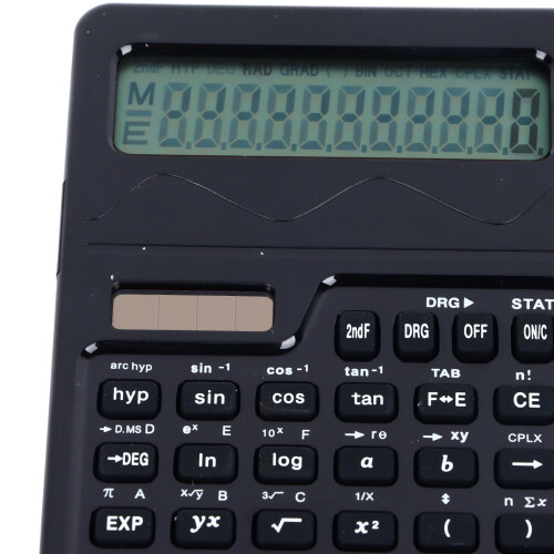 Handwriting Tablet Calculator Smart Foldable Scientific Function Calculator LCD Writing Board for Student Solar and Battery Powered 2