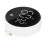 3in LED Digital Timer Rotatable Magnetic Low Noise ABS Shell Silicone Buttons Kitchen Timer White 1