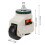 Leveling Stem Caster 75mm Outer Diameter Height Adjustable M16 Threaded Stem Caster Wheel for Workbench Cabinet 5