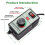 Fan Speed Controller Switch AC Motor Electric Variable Governor 5