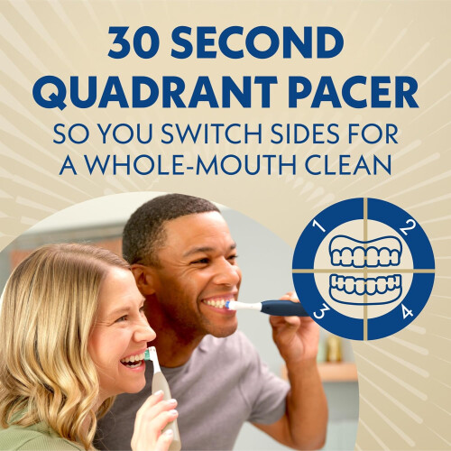 Spinbrush Smart Clean Battery Powered Toothbrush, Soft, Midnight Blue 1