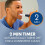 Spinbrush Smart Clean Battery Powered Toothbrush, Soft, Midnight Blue 3