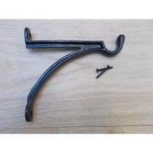 Projecting Hook Bracket Black Antique
