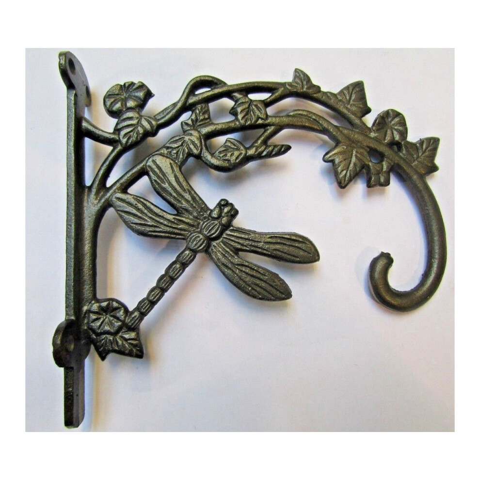 Dragonfly Hook Bracket Antique Iron 5057067903435
