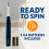 Spinbrush Smart Clean Battery Powered Toothbrush, Soft, Midnight Blue 6