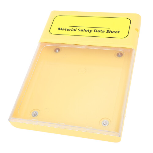 Visual Document Storage Box Dust and Water Poof MSDS Magnetic Industrial Document File Box 1