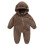 (9-12 Months, Chestnut) Μωρουδιακή φόρμα με και κοριτσιών 4