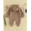 (9-12 Months, Chestnut) Μωρουδιακή φόρμα με και κοριτσιών 14