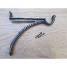 Projecting Hook Bracket Antique Iron