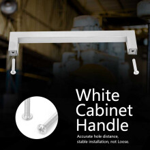 Cabinet Handle Stainless Steel 12mm Silver 160mm Durable for Kitchen & Bedroom