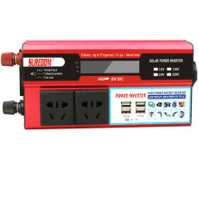 1000W Power Inverter 12V DC to 110V AC Converter with Dual AC Outlets Fast USB Charging and Safety Protection
