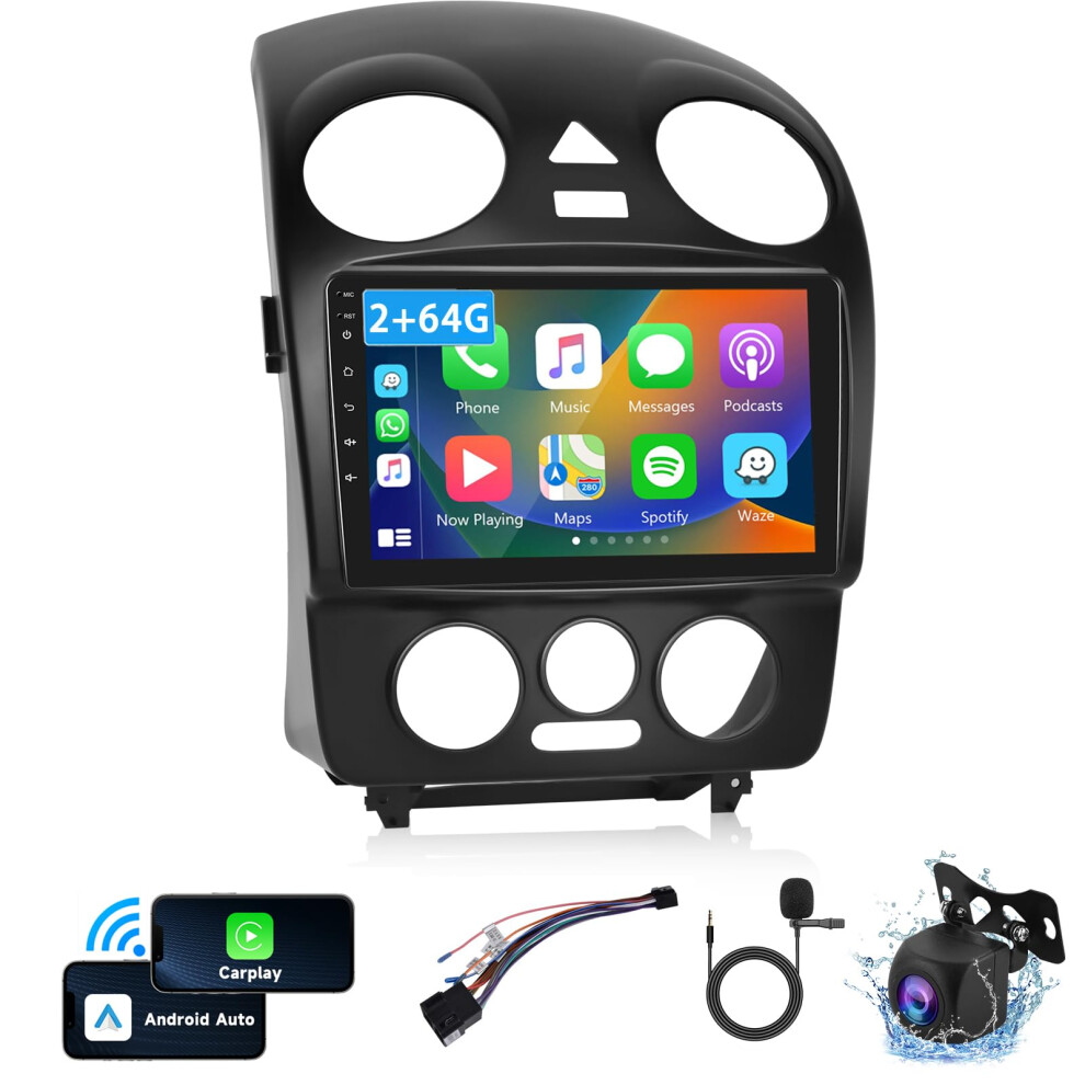 Android Car Stereo For Volkswagen Beetle 20042010, 9 Inch Touchscreen Gps Navigation, 2G+64G, Wireless Carplay Android Auto, Ahd Backup Camera 9771547008774