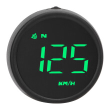 Car HUD Display GPS Speedometer, RealTime GPS Speed with Adjustable Overspeed Alarm, 2.6Inch Universal Vehicle Head Up Display Green