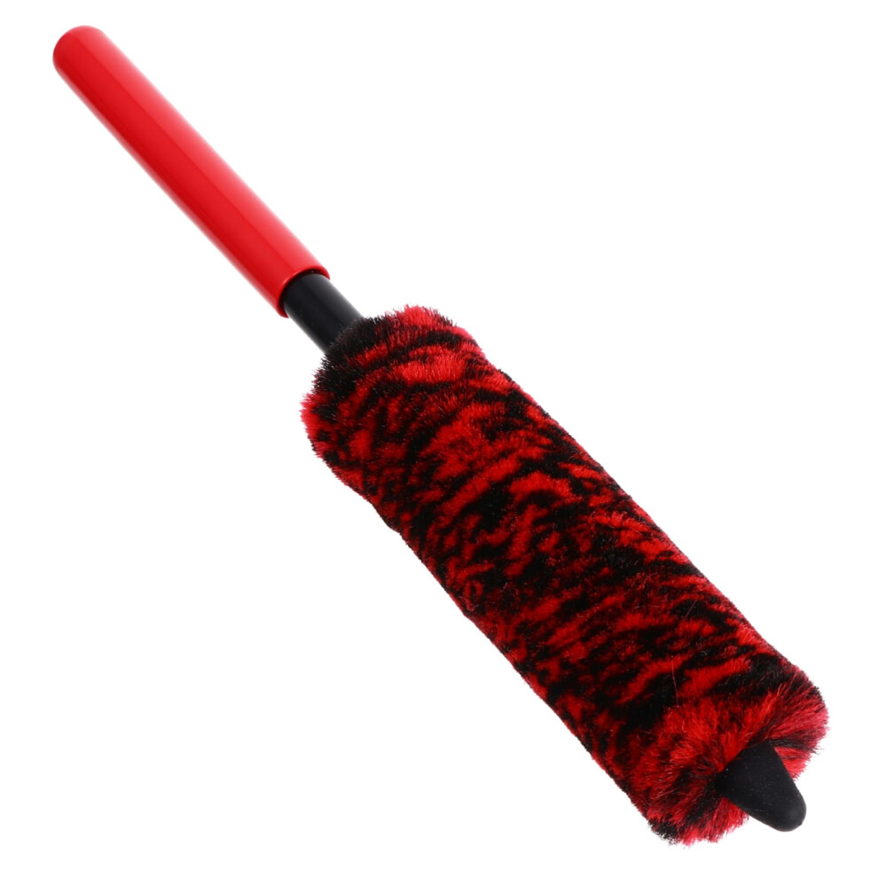 Soft Bristle Wheel Brush For Car Rim And Tire Cleaning, Ergonomic Grip And Scratch Detailing 9330225491514