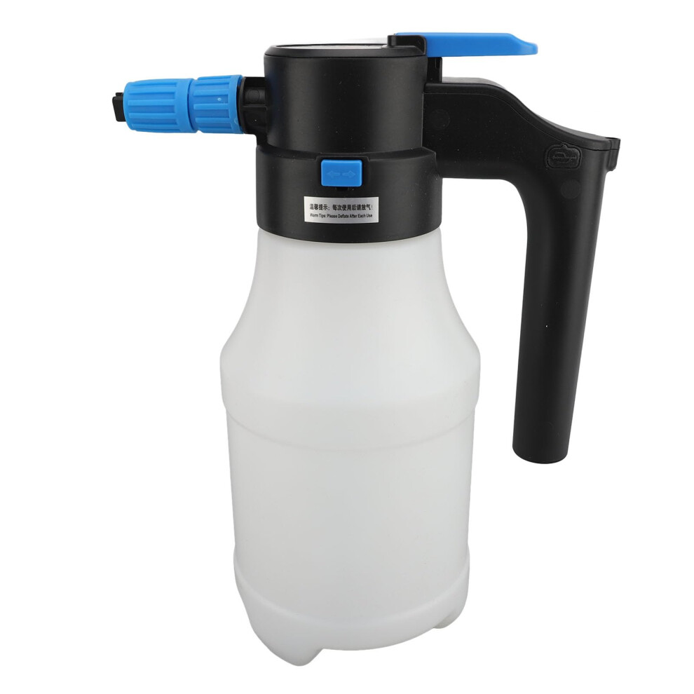 Electric Foam Sprayer 1.5L Usb Rechargeable Car Wash Foam Cannon With Automatic Pressurization 9330225491545