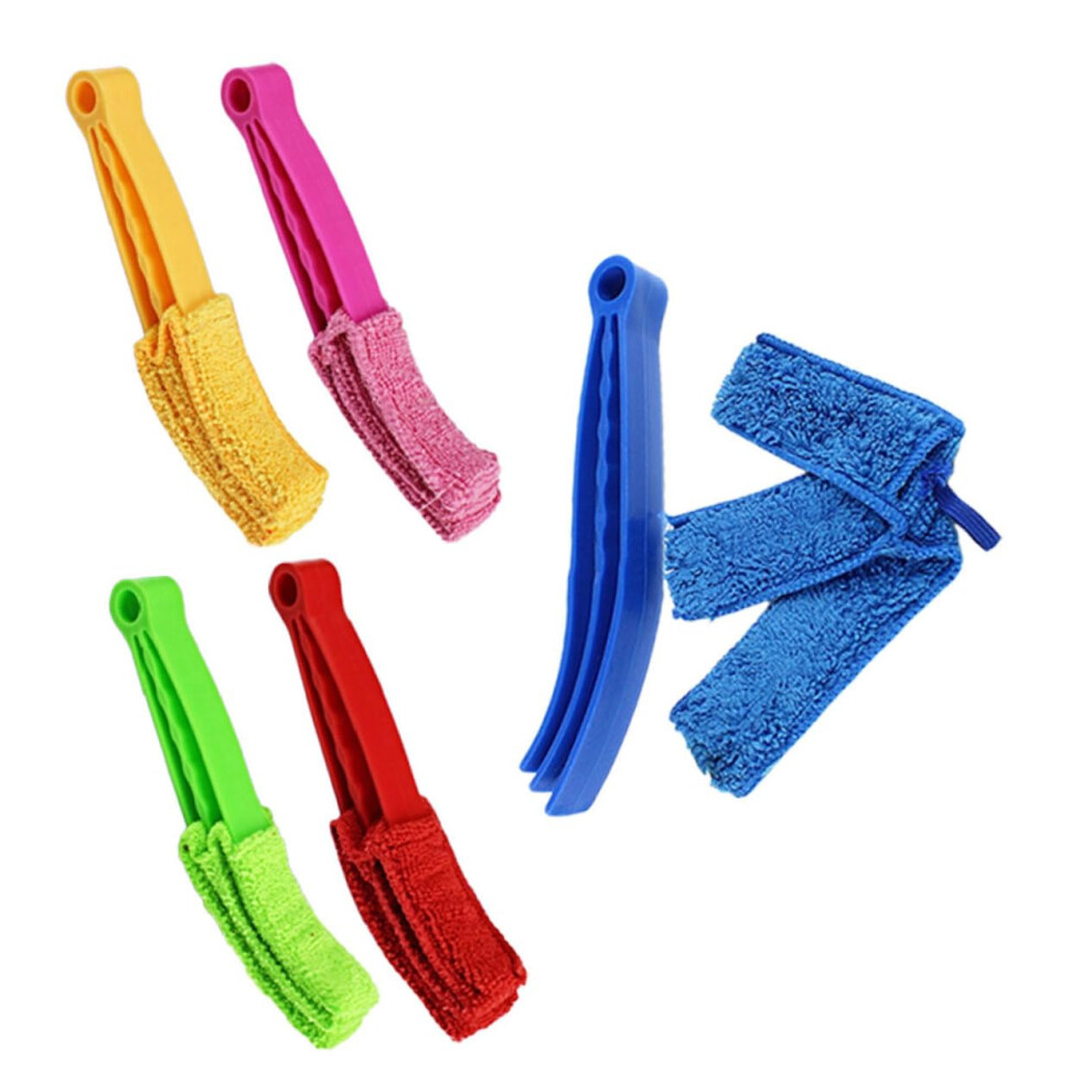 5Pcs Car Vent Cleaning Brush Set With Fine Texture Bristles And Ergonomic Grip For Interior Detailing 9073542156178