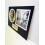 (White) A4 CD & Cover Double Mount: Black or White Lip 2