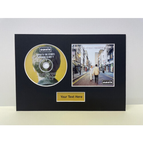 (Black) A4 Frame CD Mount: Display CD & Cover Art