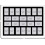 (White) Large Multi Photo Frame: 24-Opening Collage, 6x4, UK Made 1