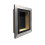 (Silver, A3) 4" Deep Shadow Box Frame: Black Mount Memory Box 1