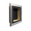 (Silver, 15" x 15") 4" Deep Shadow Box Frame: Black Mount Memory Box 1