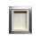 (Silver, A2) 50mm Deep Shadow Box Frame: Memory Box Display Case 1