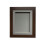 (Mahogany, 8" x 8") Handmade 3D Shadow Box Frame: Memory Box Display (25mm Deep) 1