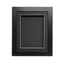 (Black, A4) Handmade 3D Box Frame: Shadow Box for Memorabilia (25mm Deep)