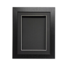 (Black, 16" x 12") Handmade 3D Box Frame: Shadow Box for Memorabilia (25mm Deep)