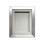 (Silver, 15" x 15") Handmade 3D Shadow Box Frame: Memory Box Display (25mm Deep) 1