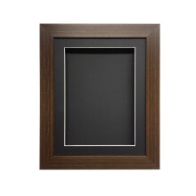 (Mahogany, 20" x 16") Handmade 3D Box Frame: Shadow Box for Memorabilia (25mm Deep)