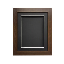 (Mahogany, 6" x 4") Handmade 3D Box Frame: Shadow Box for Memorabilia (25mm Deep)
